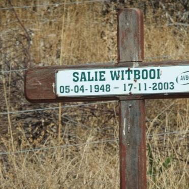 WITBOOI Salie 1948-2003