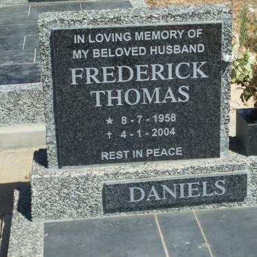 DANIELS Frederick Thomas 1958-2004