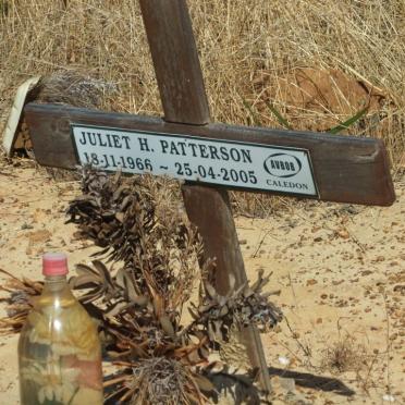 PATTERSON Juliet  H. 1966-2005