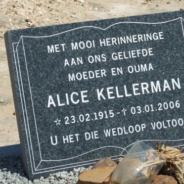 KELLERMAN Alice 1915-2006