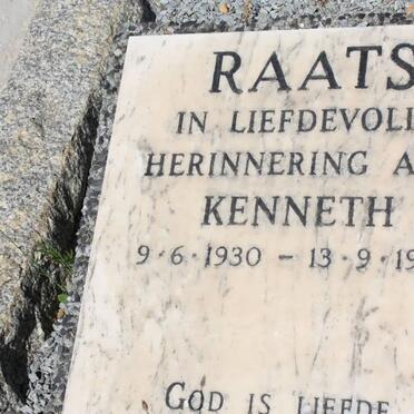 RAATS Kenneth 1930-1992 :: RAATS Reinette 1963-1963
