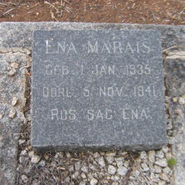 MARAIS Ena 1935-1941