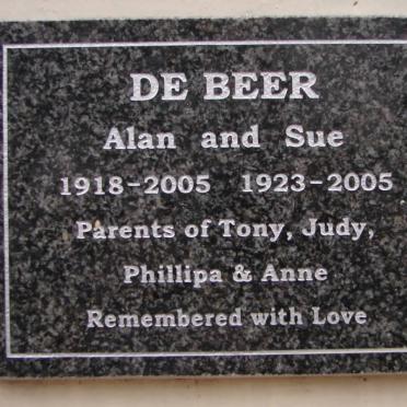 BEER Alan, de 1918-2005 &amp; Sue 1923-2005