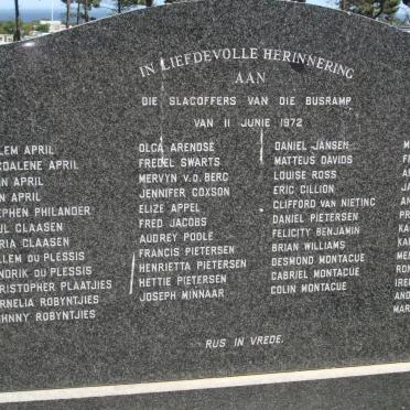 Western Cape, HERMANUS, Mount Pleasant, cemetery