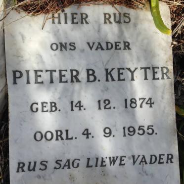 KEYTER Pieter B. 1874-1955