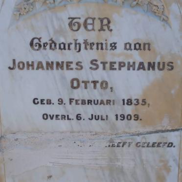 OTTO Johannes Stephanus 1835-1909