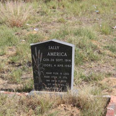 AMERICA Sally 1914-1982