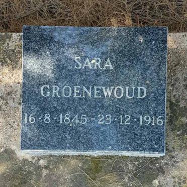 GROENEWOUD Sara 1845-1916