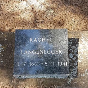 LANGENEGGER Rachel 1863-1941