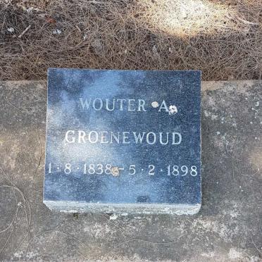 GROENEWOUD Wouter A. 1838-1898