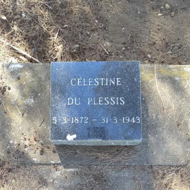 PLESSIS Celestine, du 1872-1943