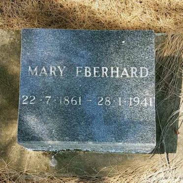 EBERHARD Mary 1861-1941