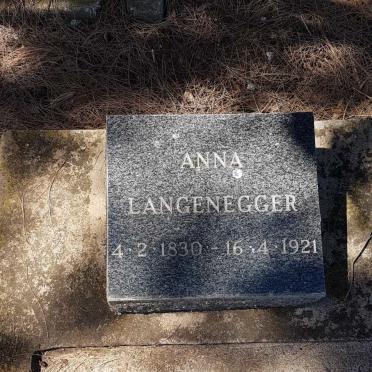 LANGENEGGER Anna 1830-1921