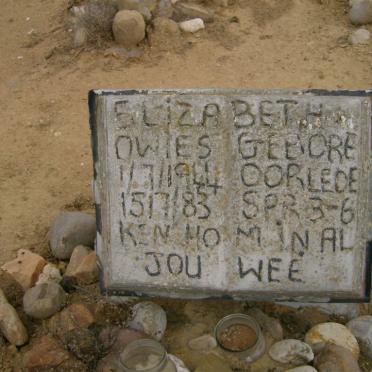 Western Cape, PAPENDORP, Main cemetery