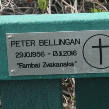 BELLINGAN Peter 1956-2016