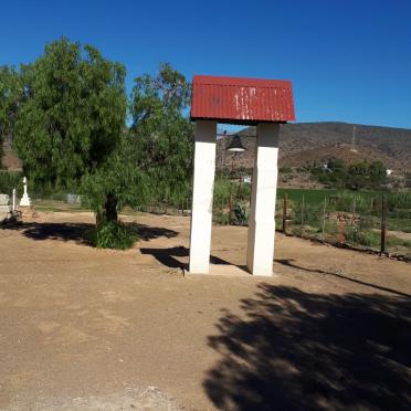 Western Cape, PRINCE ALBERT district, Klaarstroom, Church of the Good Shepherd, church yard