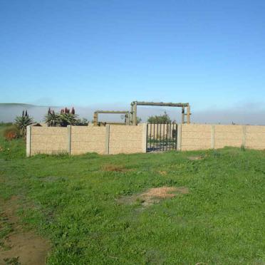 Western Cape, RIVERSDALE district, Krombeksrivier, Farm 253, farm cemetery_2