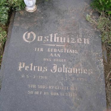 OOSTHUIZEN Petrus Johannes 1918-1994