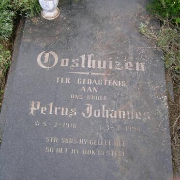 OOSTHUIZEN Petrus Johannes 1918-1994