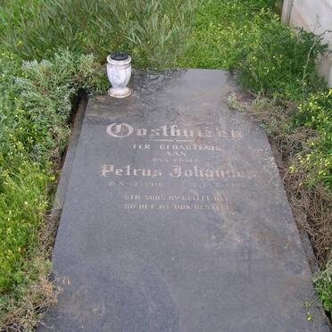 OOSTHUIZEN Petrus Johannes 1918-1994