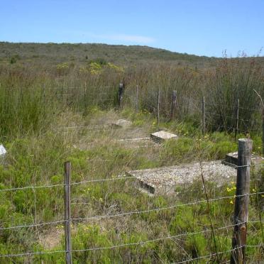 Western Cape, RIVERSDALE district, Zoutpan 363, Soutpan farm cemetery