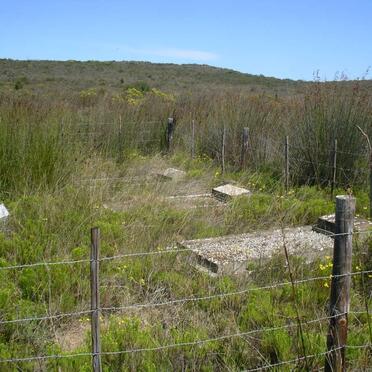 Western Cape, RIVERSDALE district, Zoutpan 363, Soutpan farm cemetery