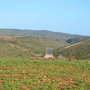 Western Cape, RIVERSDALE district, Brakke Fontein 399_4, Brakfontein farm cemetery