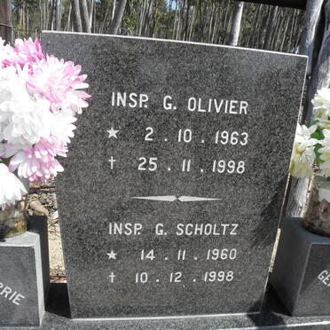 SCHOLTZ G. 1960-1998 :: OLIVIER G. 1963-1998