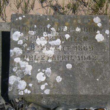 OOSTHUIZEN J.B. 1869-1942