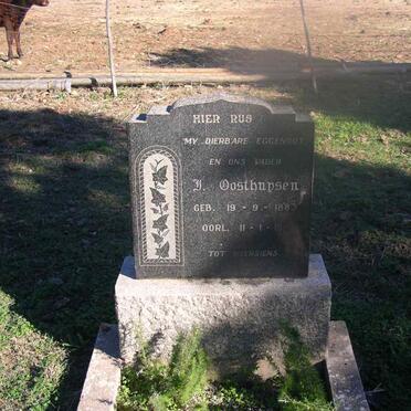 OOSTHUIZEN J. 1883-1911