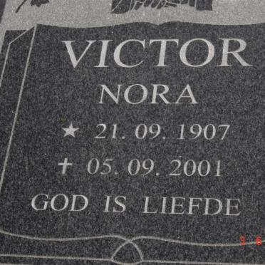 VICTOR Nora 1907-2001