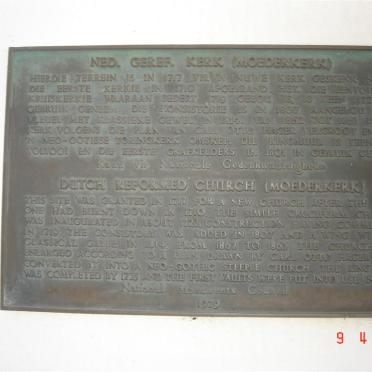 2. Plaque on church wall