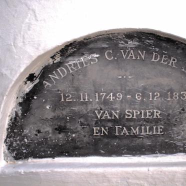 BIJL Andries C., van der 1749-1830