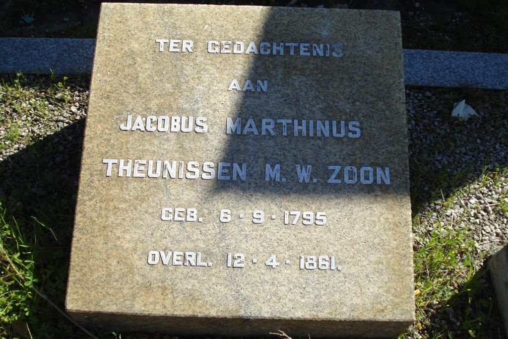 THEUNISSEN Jacobus Marthinus 1795-1861