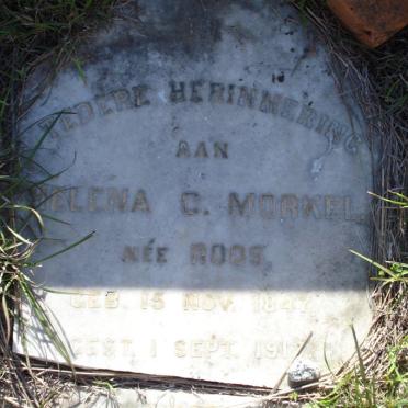 MORKEL Helena C. nee ROOS 1847-1912