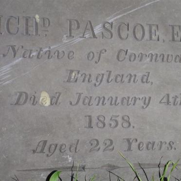 PASCOE Richard  -1858