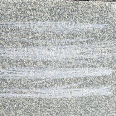 BRIMACOMBE Sophia 1889-1956