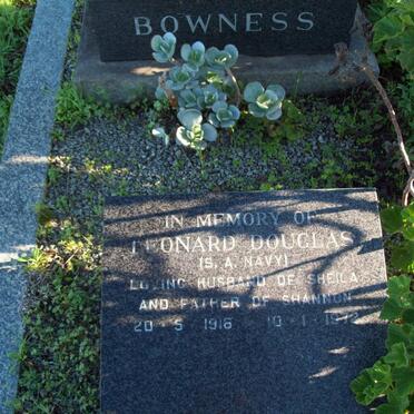 BOWNESS :: DOUGLAS Leonard 1916-1972