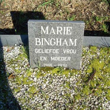 BINGHAM Marie 1916-1991
