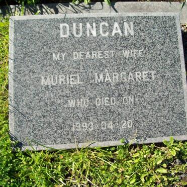 DUNCAN Muriel Margaret -1993