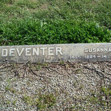 DEVENTER Susanna, van 1884-1962