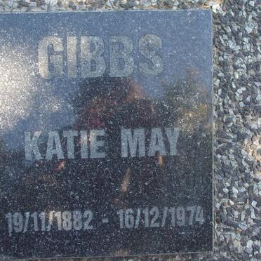 GIBBS Kanie May 1882-1974