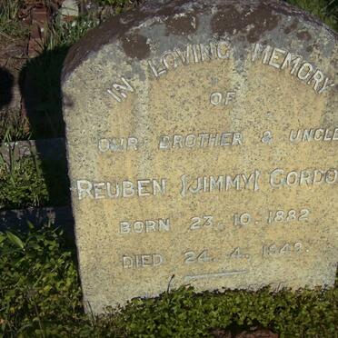 GORDON Reuben 1882-1949