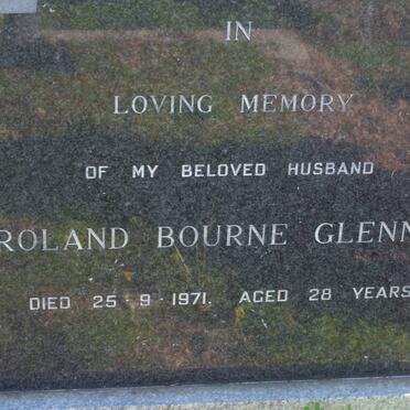 GLENNIE Roland Bourne -1971