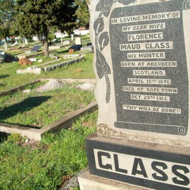GLASS Florence Maud nee HUNTER 1876-1915
