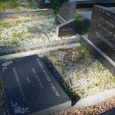 GELDENHUYS Jacobus Adriaan Albertus 1918-1990