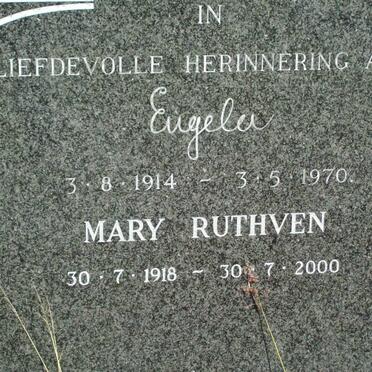 HUYSSTEEN Engela, van 1914-1970 :: VAN HUYSSTEEN Mary Ruthven 1918-2000