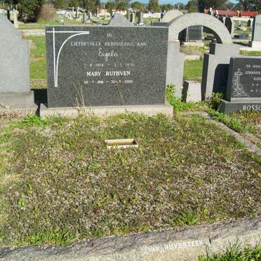 HUYSSTEEN Engela, van 1914-1970 :: VAN HUYSSTEEN Mary Ruthven 1918-2000