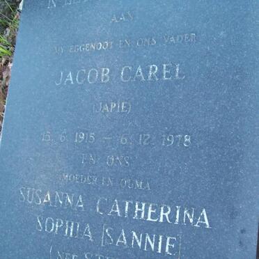 KRUGER Jacob Carel 1915-1978