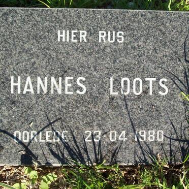 LOOTS Hannes -1980